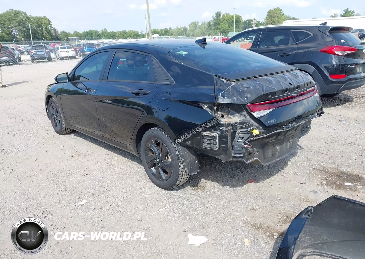 2021 Hyundai Elantra Sel VIN:KMHLM4AG0MU104583 - 3