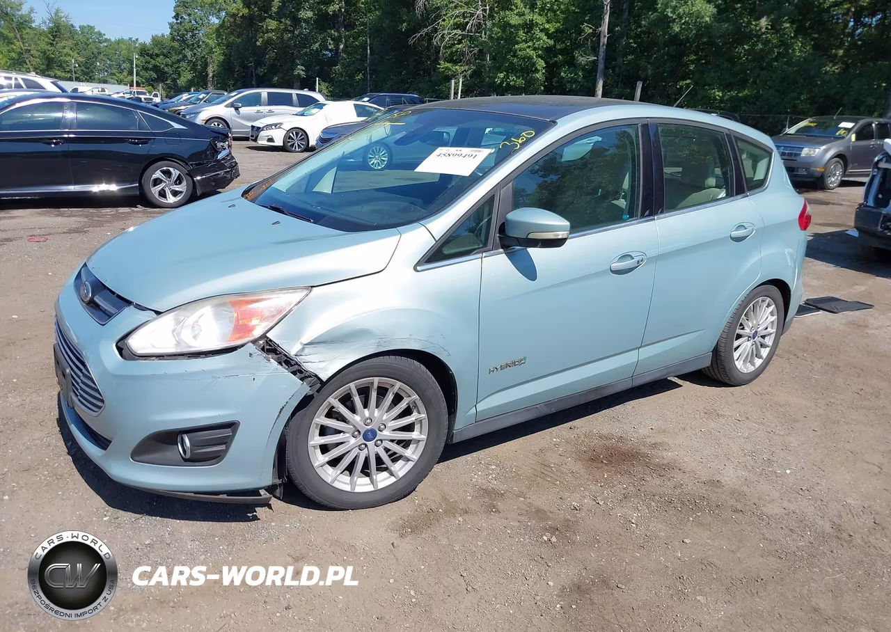 2013 Ford C-Max Hybrid Sel VIN:1FADP5BU8DL546369 - 2