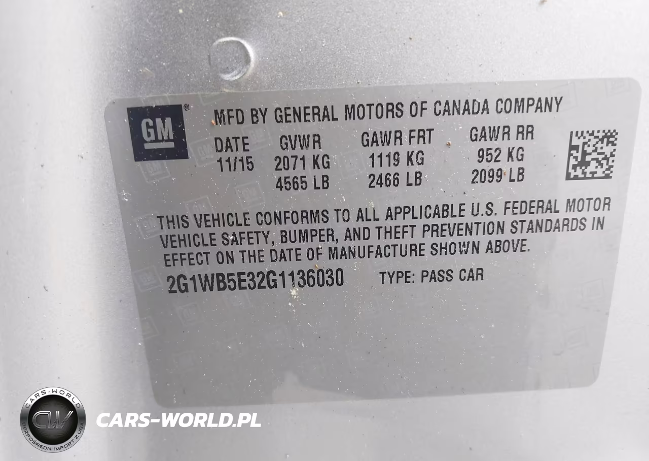 2016 Chevrolet Impala Limited Lt VIN:2G1WB5E32G1136030 - 9