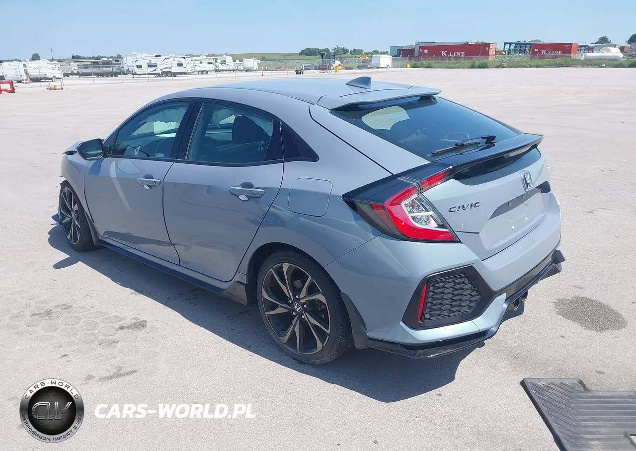 2018 Honda Civic Sport VIN:SHHFK7H44JU234034 - 3