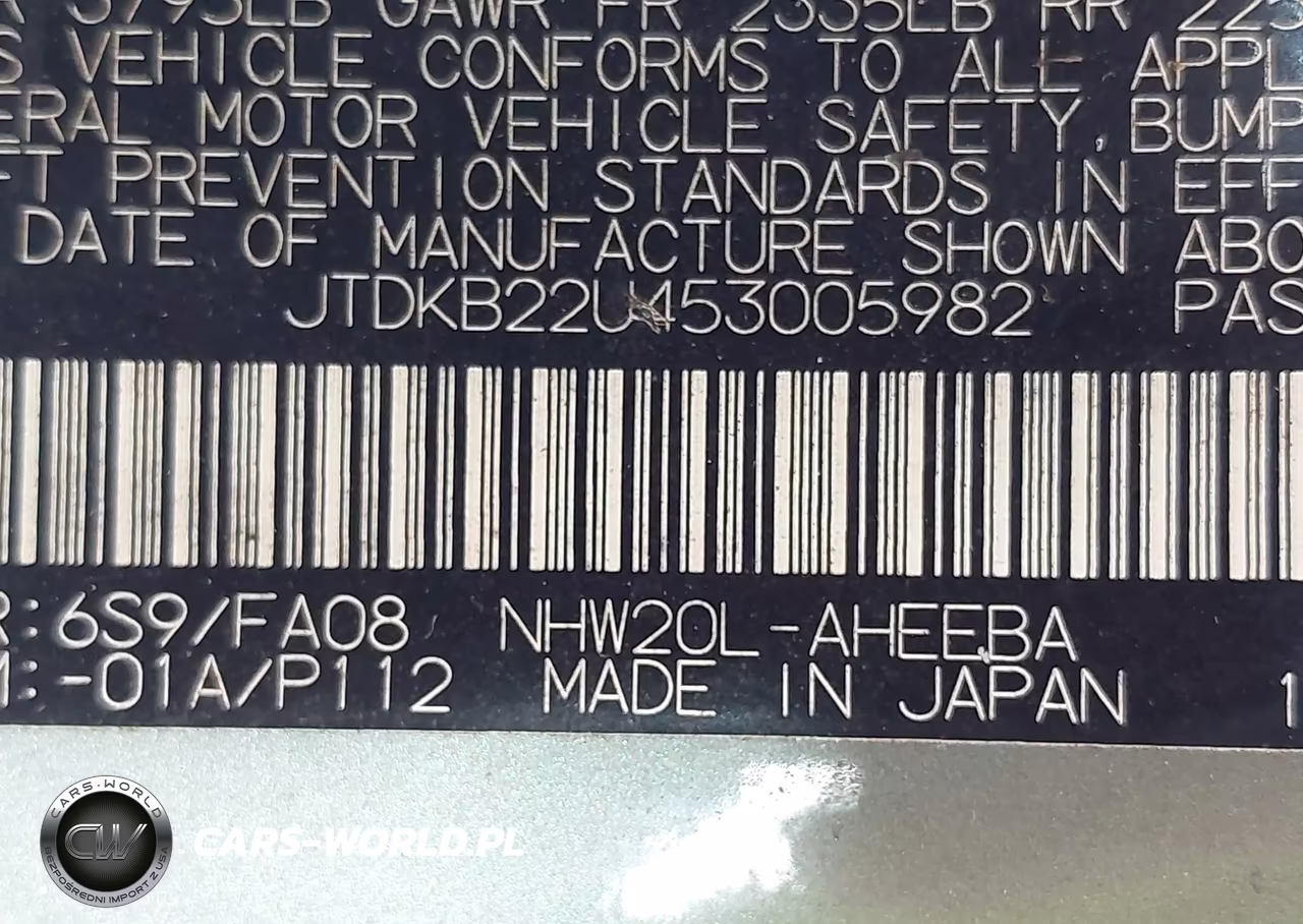 2005 Toyota Prius VIN:JTDKB22U453005982 - 9