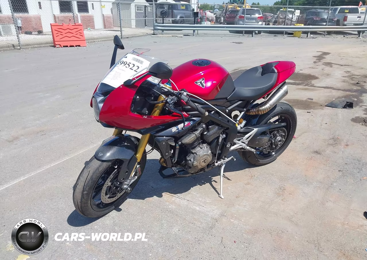 2022 Triumph Motorcycle Speed Triple 1200 Rr VIN:SMTP02ST8NTAZ5130 - 2