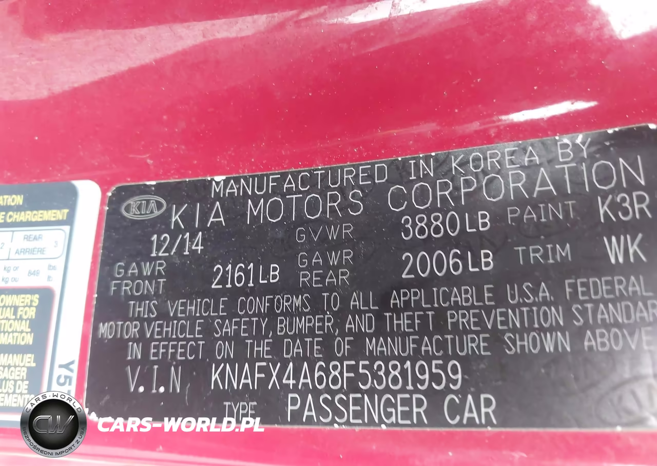 2015 Kia Forte Lx VIN:KNAFX4A68F5381959 - 9