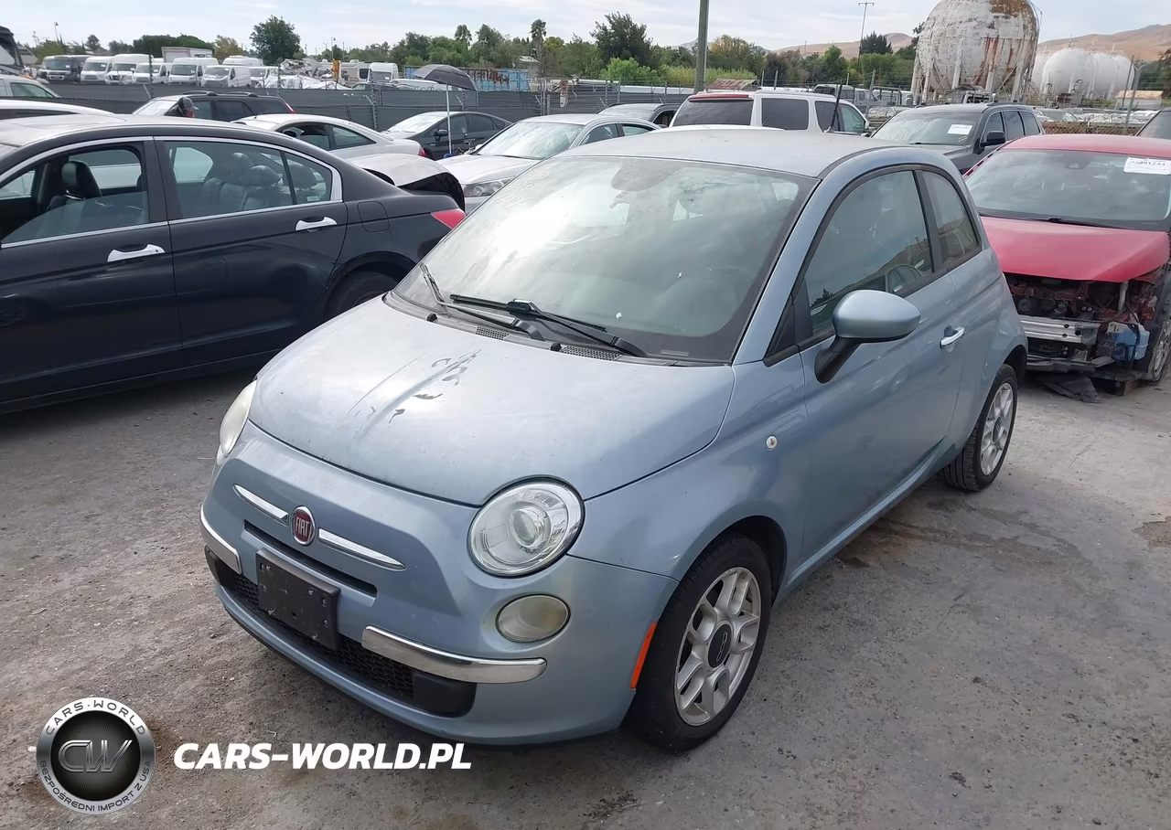 2013 Fiat 500 Pop VIN:3C3CFFAR1DT689605 - 2