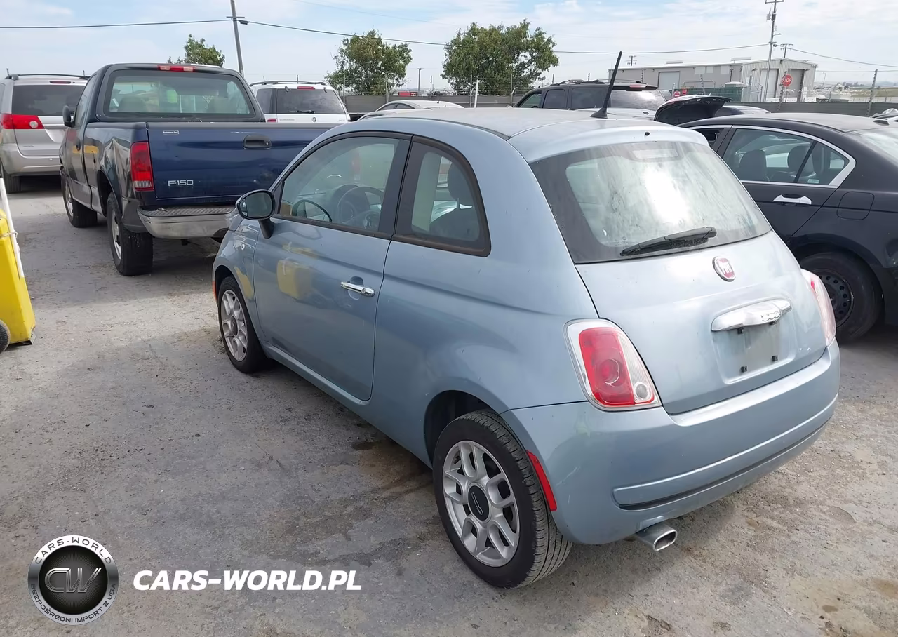 2013 Fiat 500 Pop VIN:3C3CFFAR1DT689605 - 3