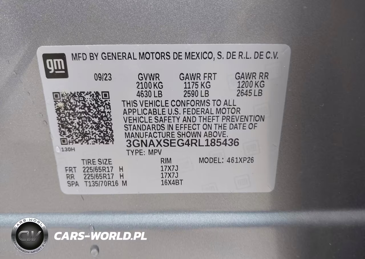 2024 Chevrolet Equinox Awd Ls VIN:3GNAXSEG4RL185436 - 9