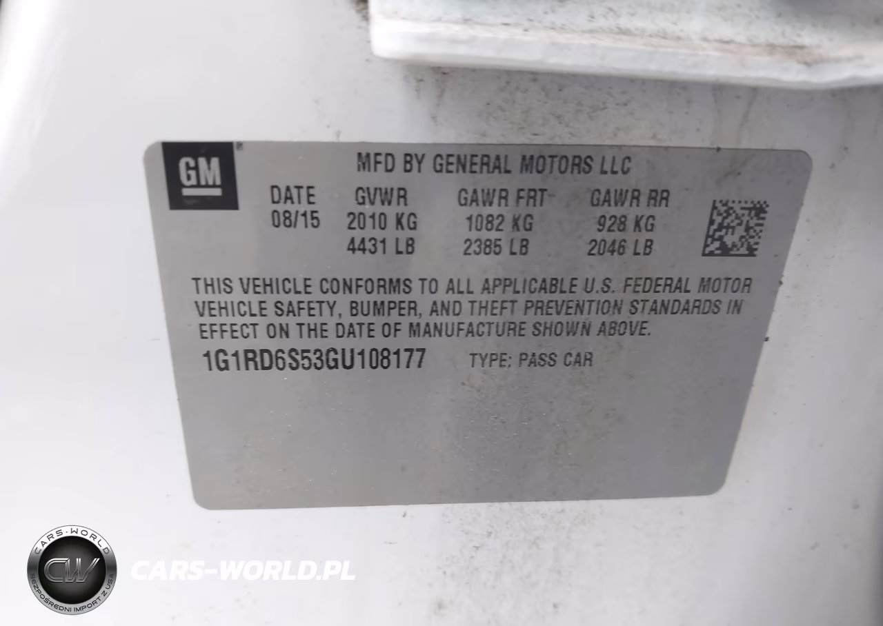 2016 Chevrolet Volt Premier VIN:1G1RD6S53GU108177 - 9