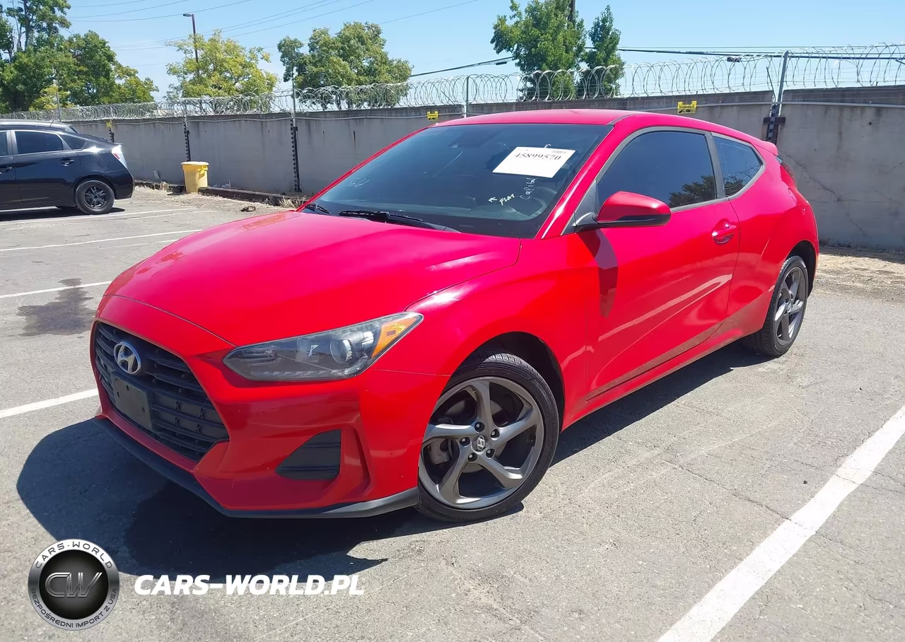 2019 Hyundai Veloster 2.0 VIN:KMHTG6AF3KU019311 - 2