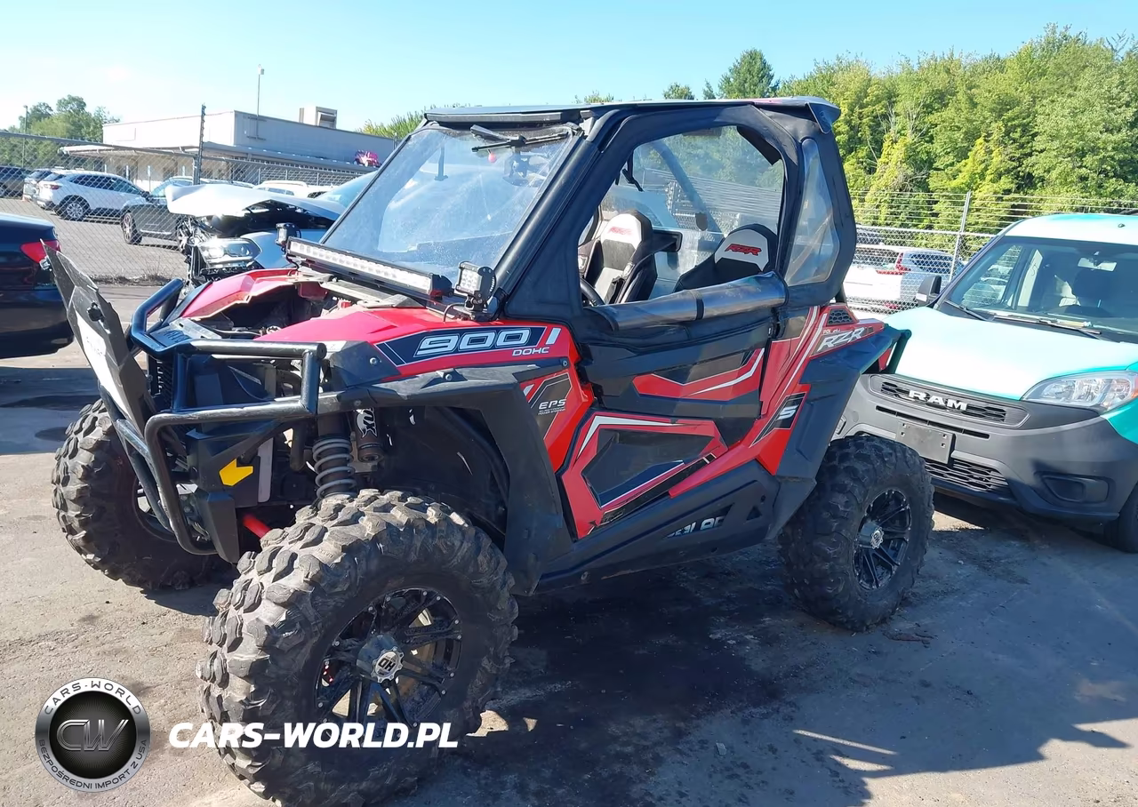 2015 Polaris Rzr S 900 Eps VIN:4XAVBE870FB946439 - 2