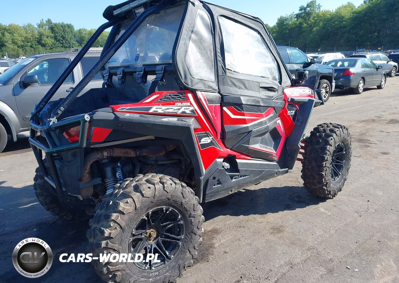 2015 Polaris Rzr S 900 Eps VIN:4XAVBE870FB946439 - 4