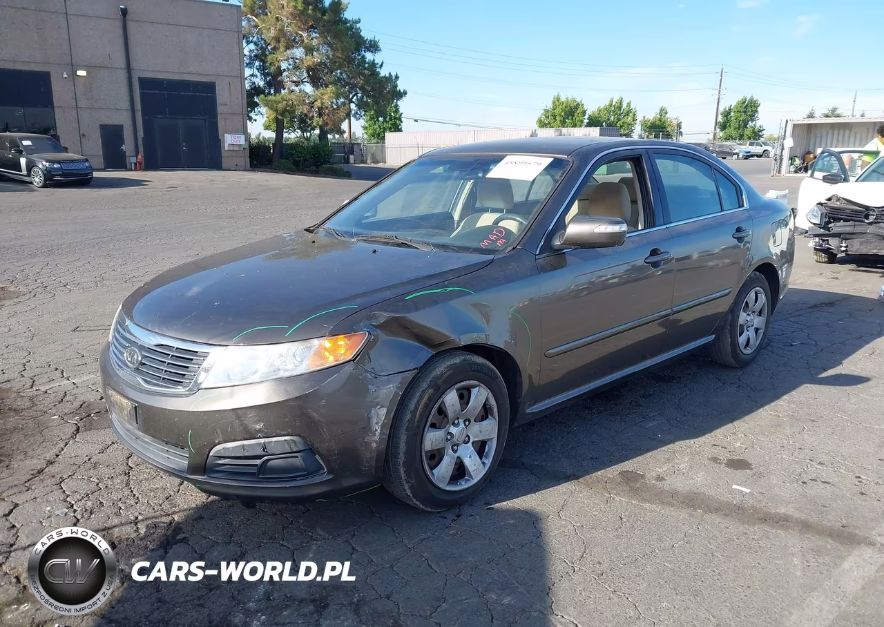 2010 Kia Optima Lx VIN:KNAGG4A81A5449758 - 2