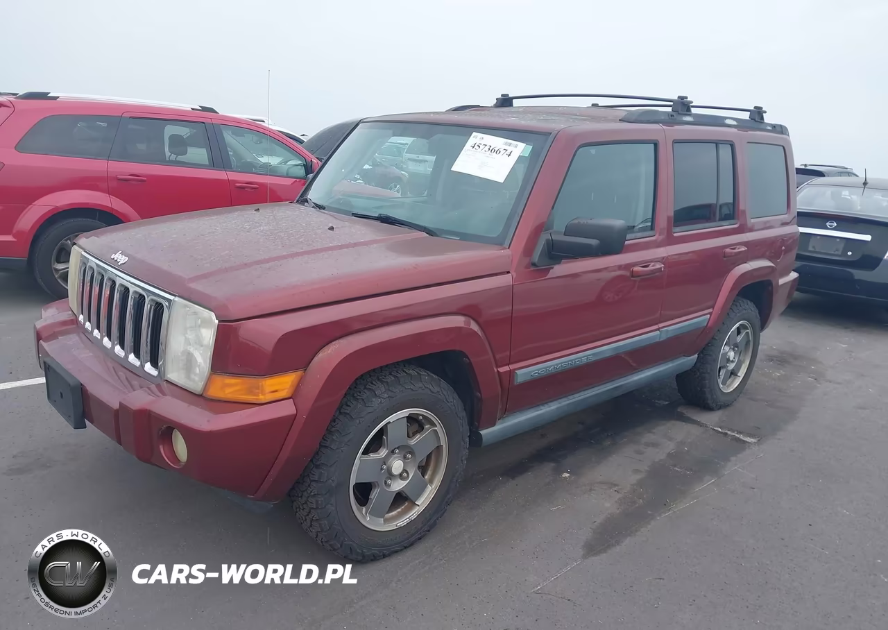 2007 Jeep Commander Sport VIN:1J8HG48K27C666614 - 2