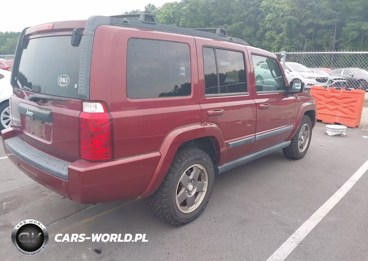 2007 Jeep Commander Sport VIN:1J8HG48K27C666614 - 4