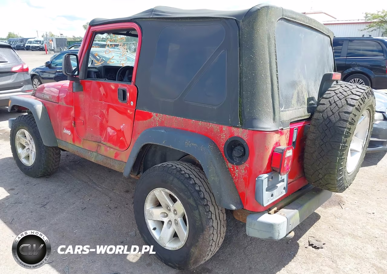2004 Jeep Wrangler Rubicon VIN:1J4FA69S44P708337 - 3