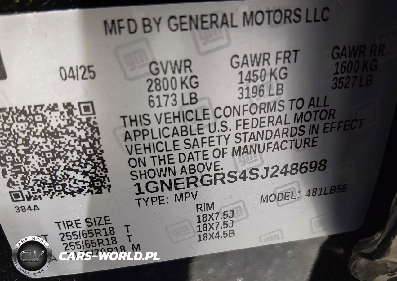 2025 Chevrolet Traverse Fwd Lt VIN:1GNERGRS4SJ248698 - 9