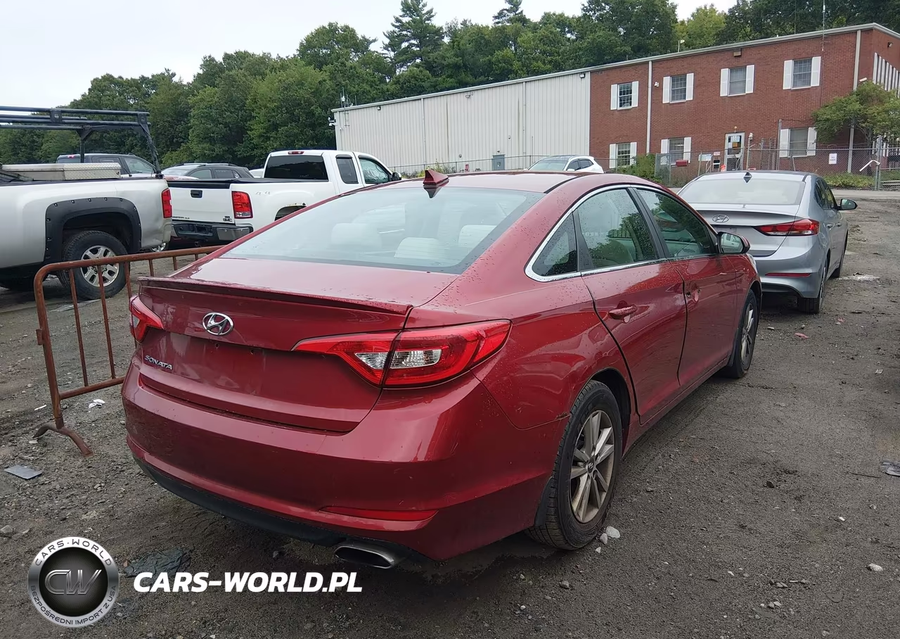 2015 Hyundai Sonata Se VIN:5NPE24AF2FH099202 - 4