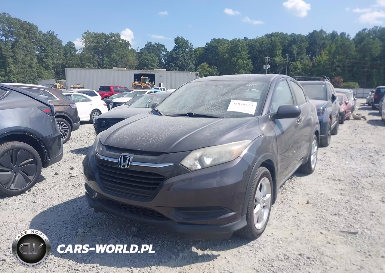 2016 Honda Hr-V Lx VIN:3CZRU5H38GM740646 - 2