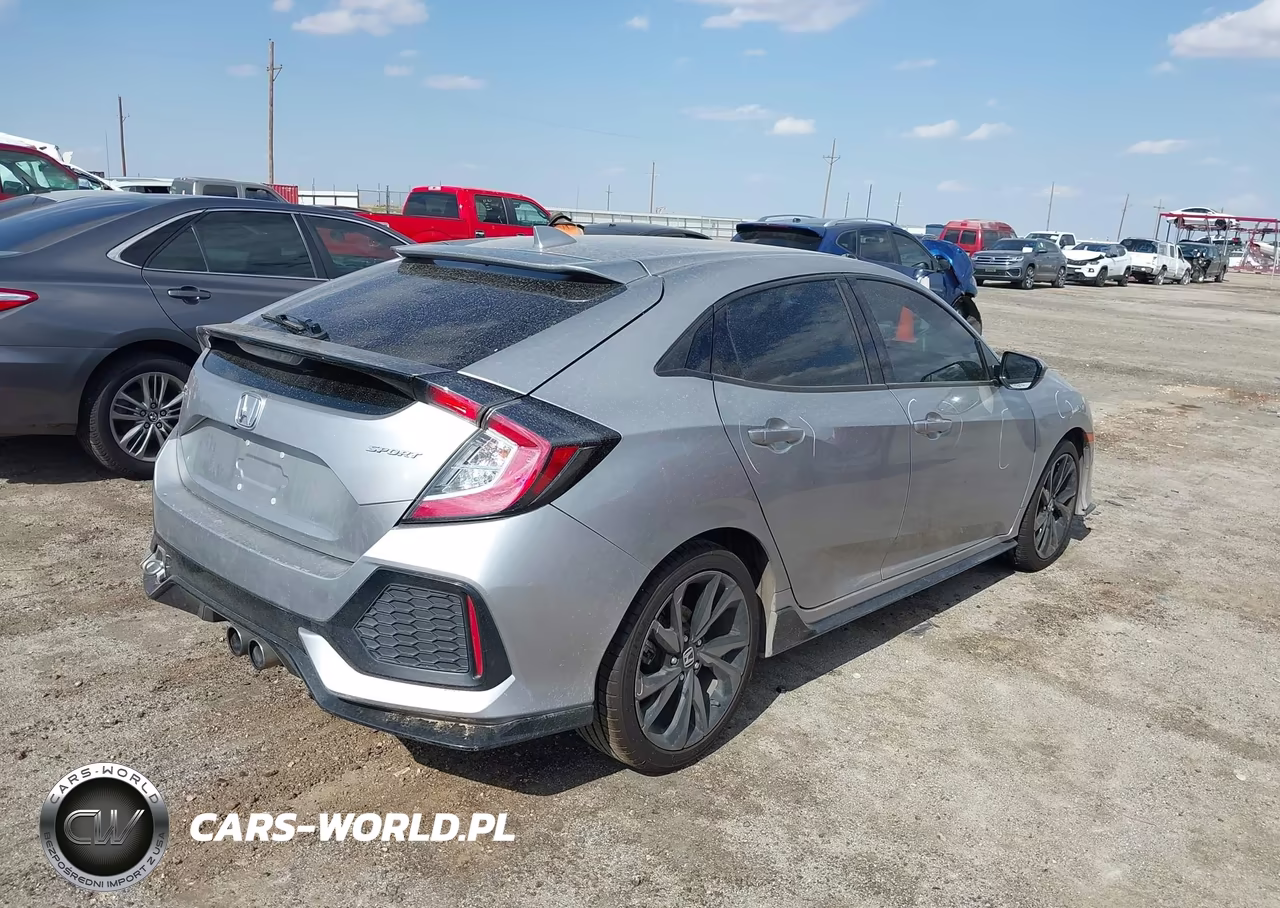 2017 Honda Civic Sport VIN:SHHFK7H41HU232199 - 4