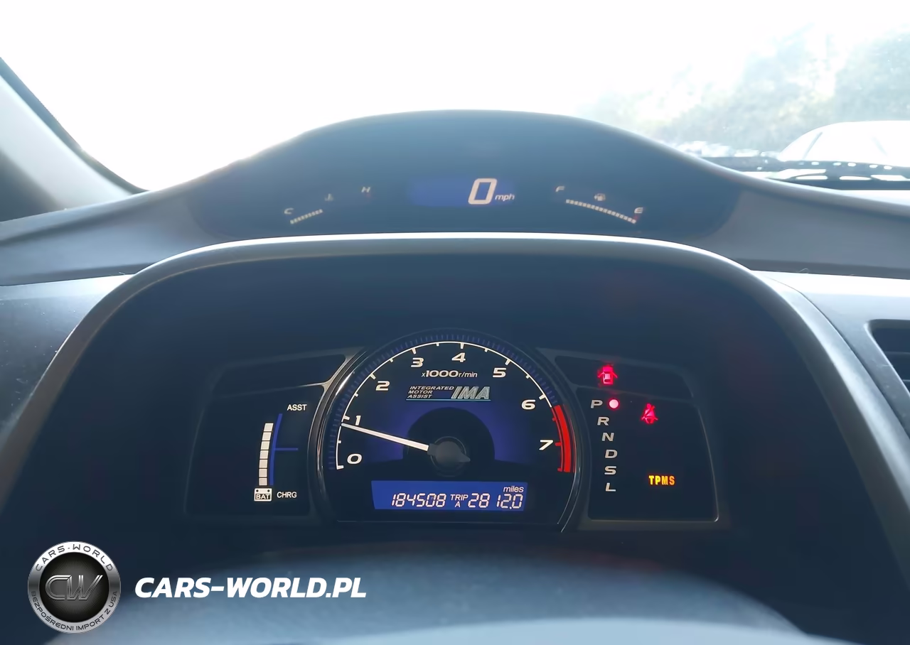 2008 Honda Civic Hybrid VIN:JHMFA36288S022165 - 7
