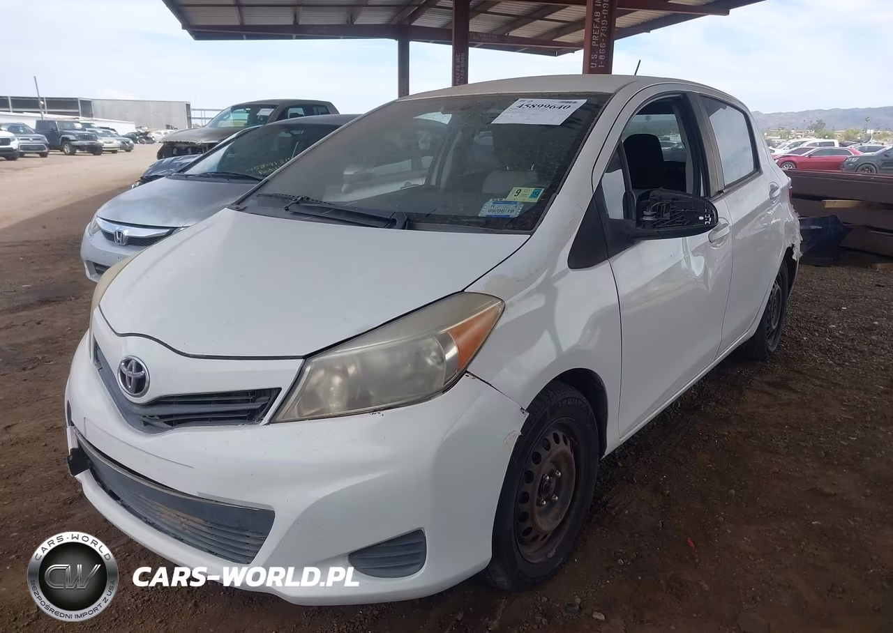 2012 Toyota Yaris Le VIN:JTDKTUD35CD536810 - 2