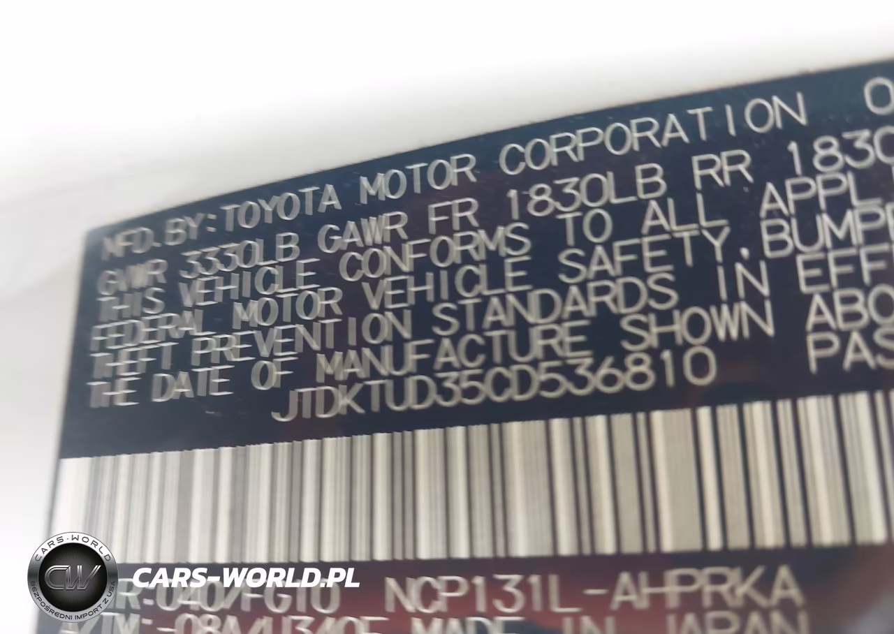 2012 Toyota Yaris Le VIN:JTDKTUD35CD536810 - 9