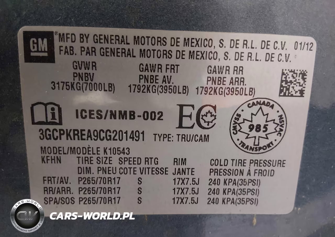 2012 Chevrolet Silverado 1500 Ls VIN:3GCPKREA9CG201491 - 9