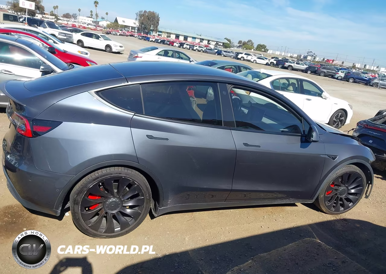 2021 Tesla Model Y Performance Dual Motor All-Wheel Drive VIN:5YJYGDEF7MF092007 - 14