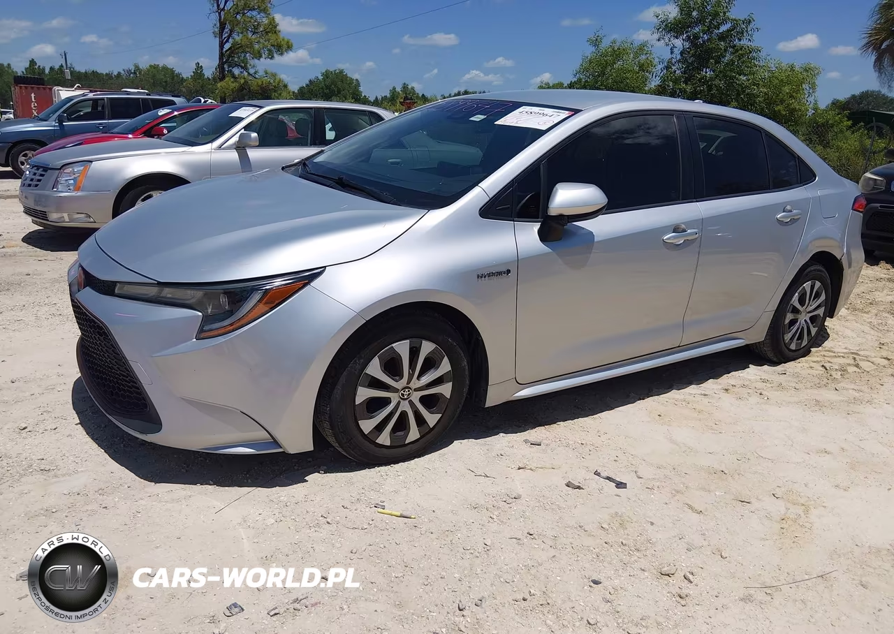 2020 Toyota Corolla Hybrid Le VIN:JTDEBRBE2LJ030323 - 2