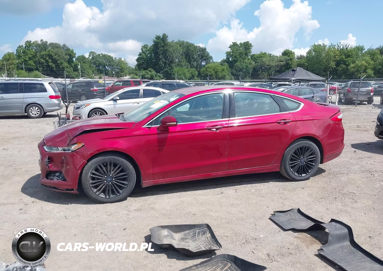 2016 Ford Fusion Se VIN:3FA6P0HD4GR205706 - 14