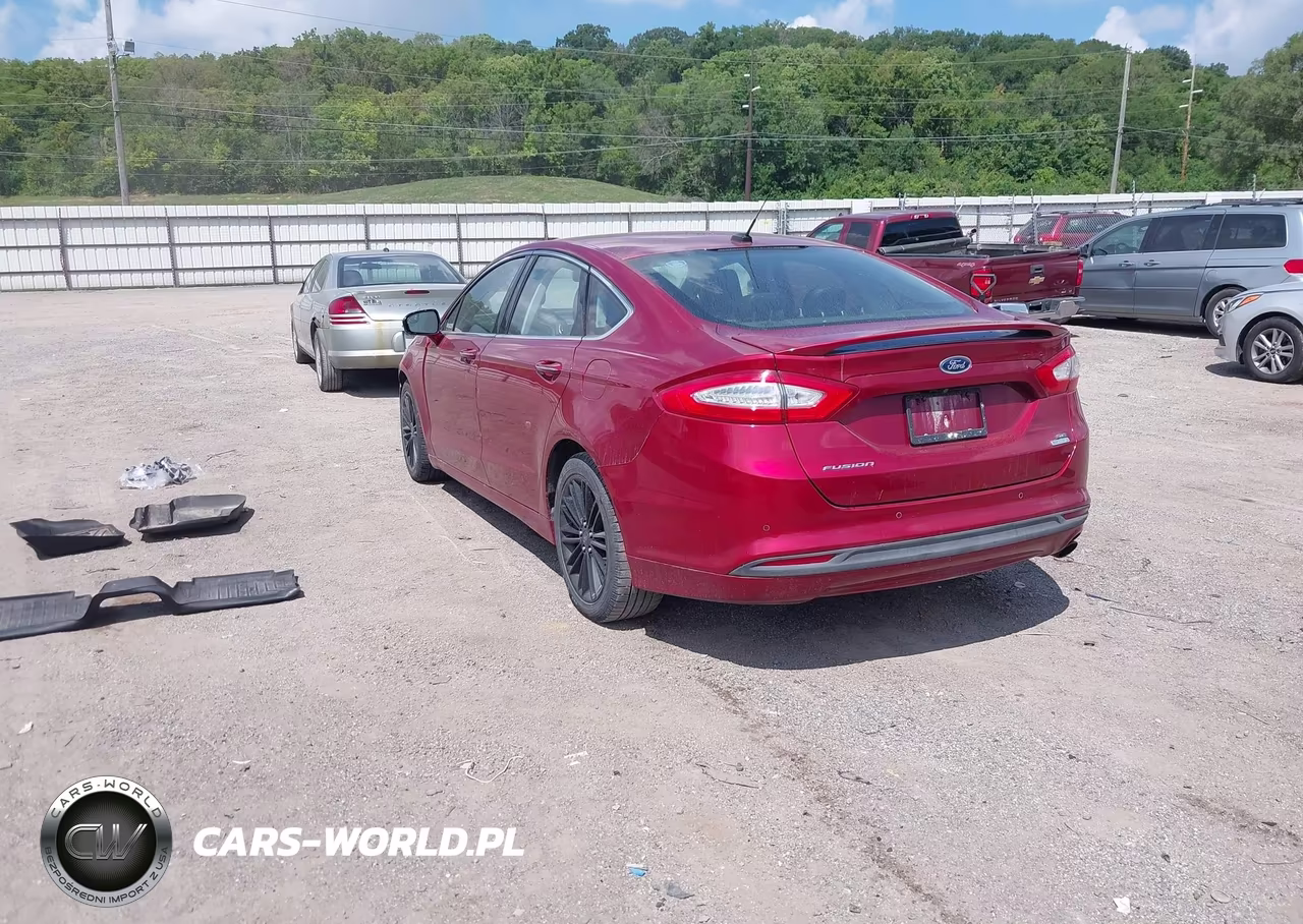 2016 Ford Fusion Se VIN:3FA6P0HD4GR205706 - 3