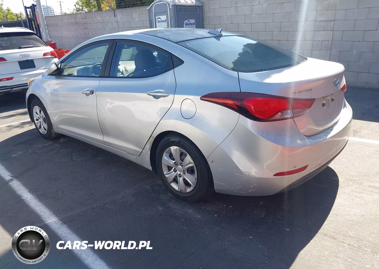 2016 Hyundai Elantra Se VIN:5NPDH4AE1GH674960 - 3