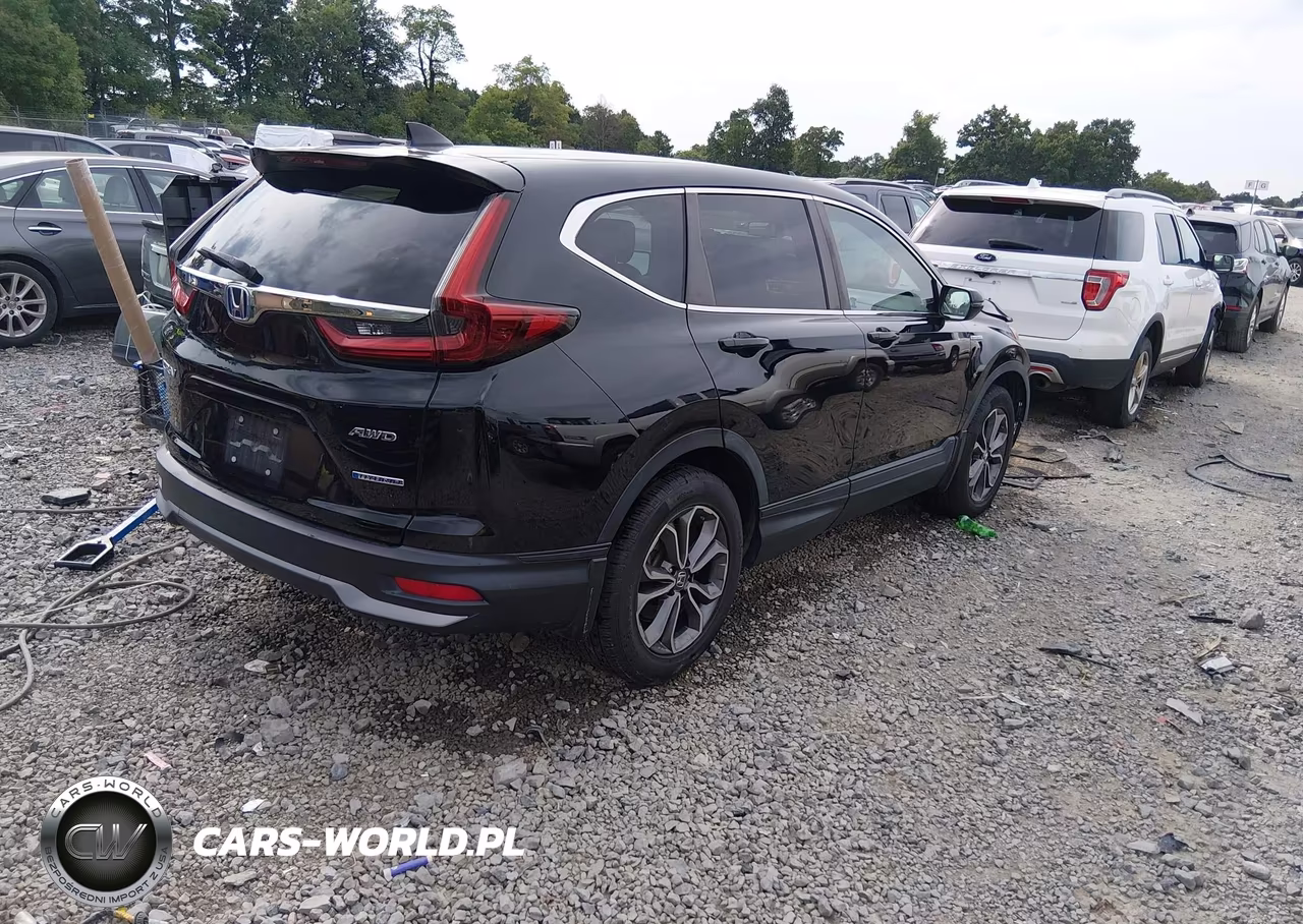 2021 Honda Cr-V Hybrid Ex-L VIN:7FART6H87ME025694 - 4