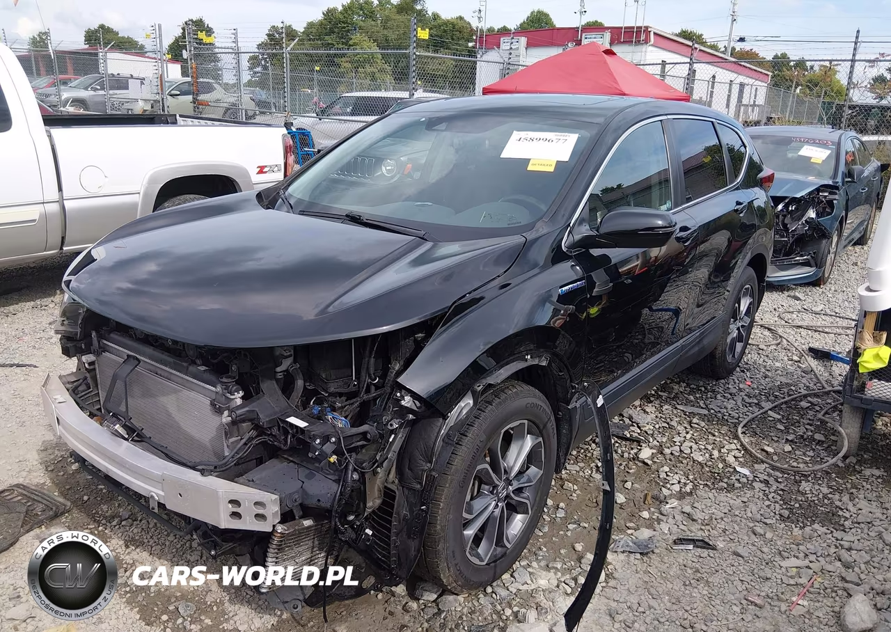 2021 Honda Cr-V Hybrid Ex-L VIN:7FART6H87ME025694 - 6