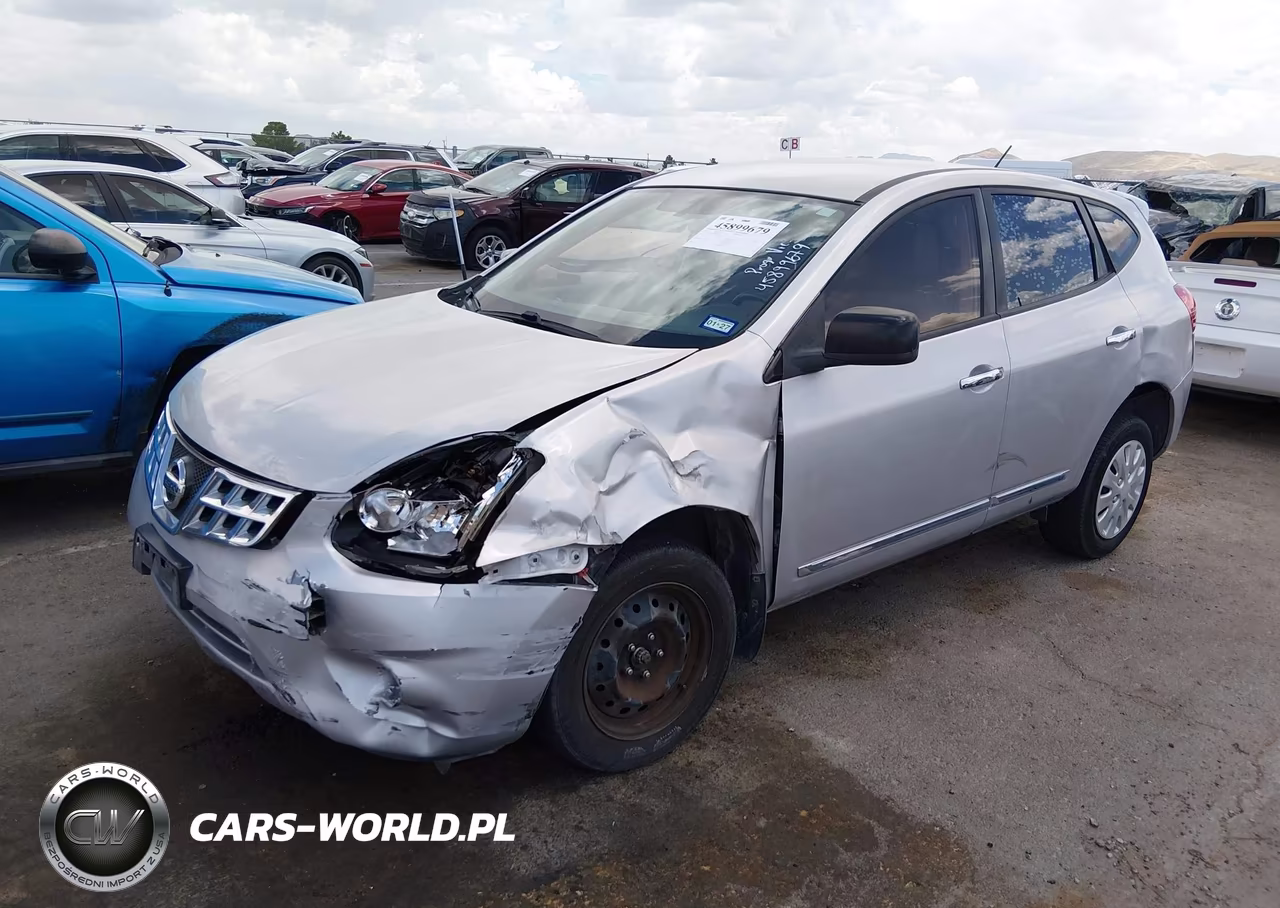 2013 Nissan Rogue S VIN:JN8AS5MT5DW550544 - 2
