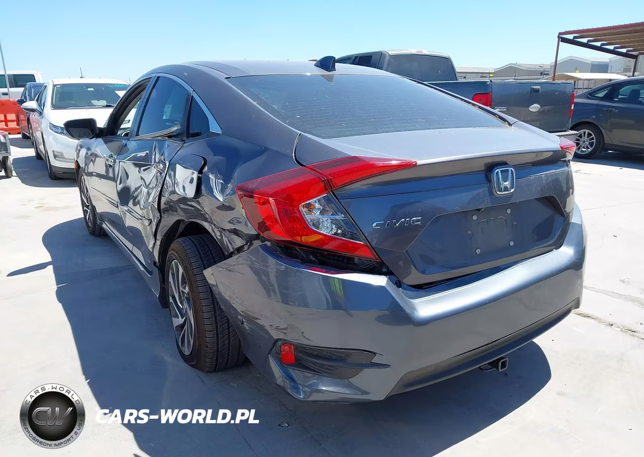2018 Honda Civic Ex VIN:2HGFC2F75JH592558 - 3