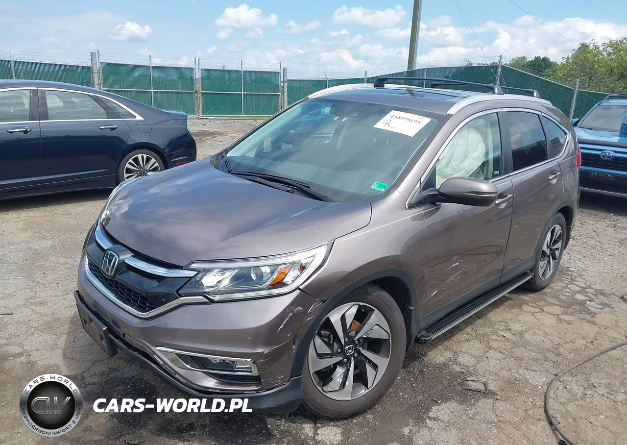 2015 Honda Cr-V Touring VIN:5J6RM4H92FL077038 - 2