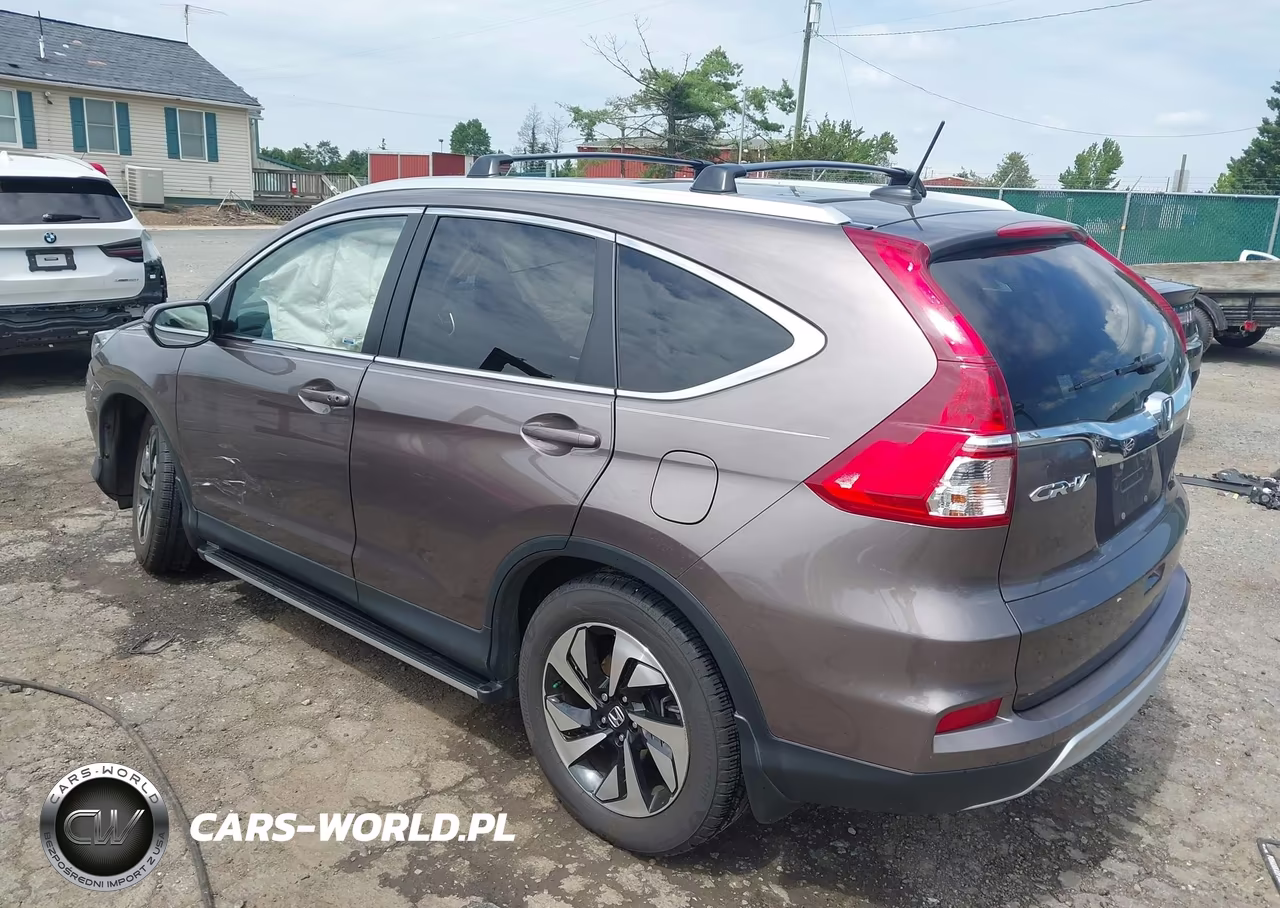 2015 Honda Cr-V Touring VIN:5J6RM4H92FL077038 - 3