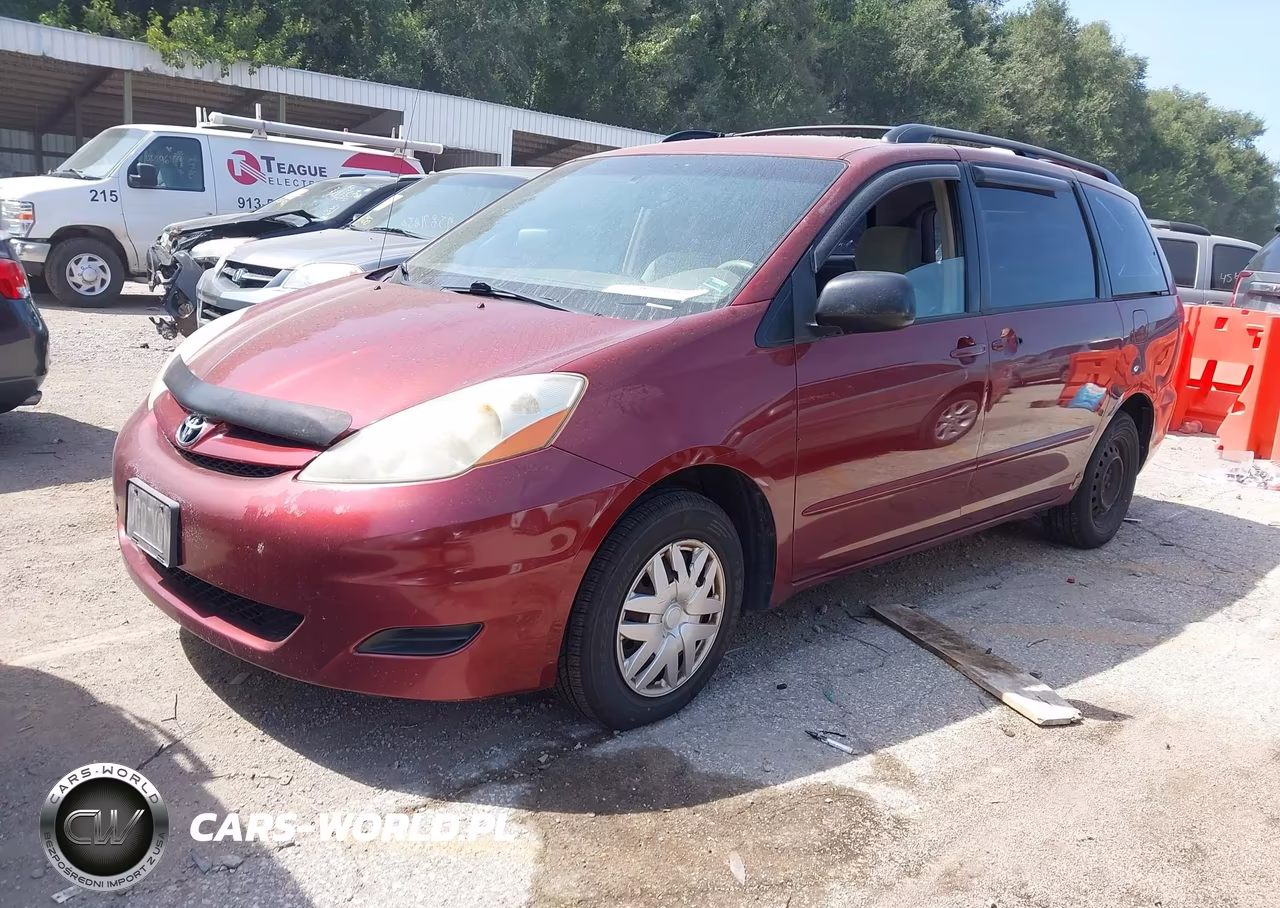 2008 Toyota Sienna Ce VIN:5TDZK23C88S116316 - 2