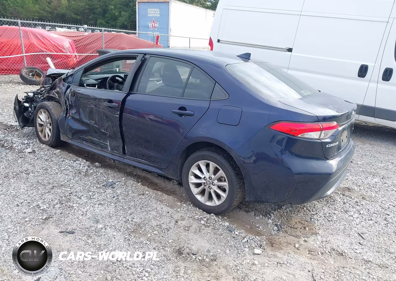 2021 Toyota Corolla Le VIN:JTDHPMAE4MJ130783 - 3