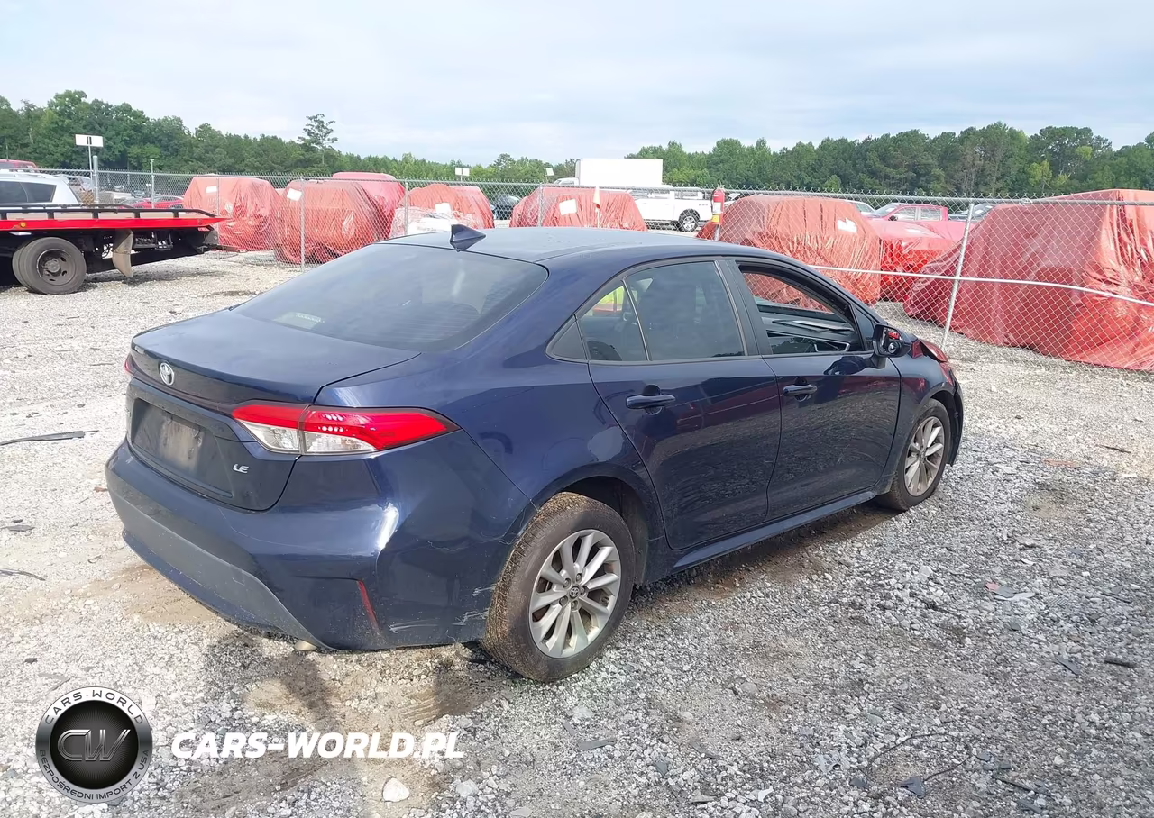 2021 Toyota Corolla Le VIN:JTDHPMAE4MJ130783 - 4