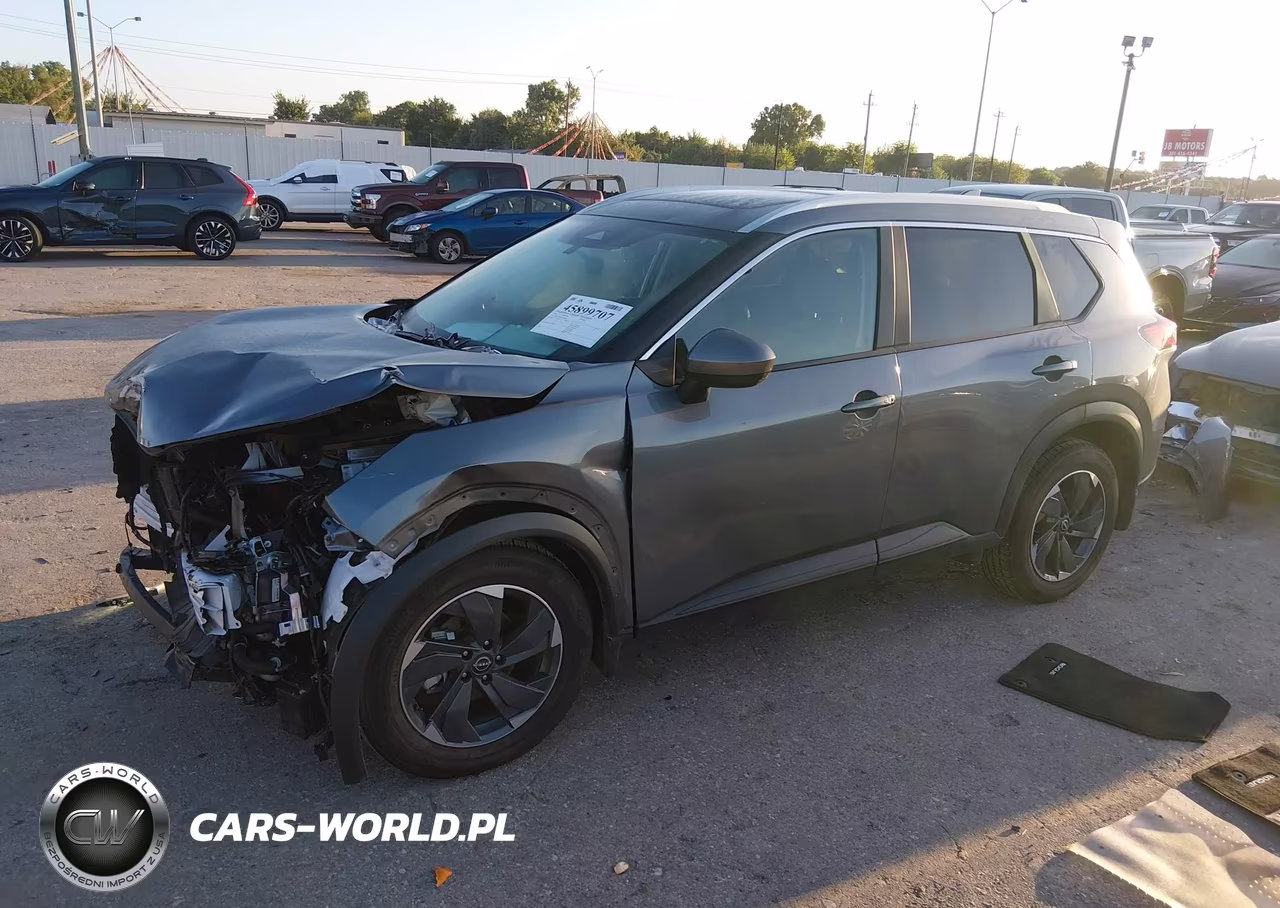 2025 Nissan Rogue Sv Fwd VIN:5N1BT3BAXSC870441 - 2