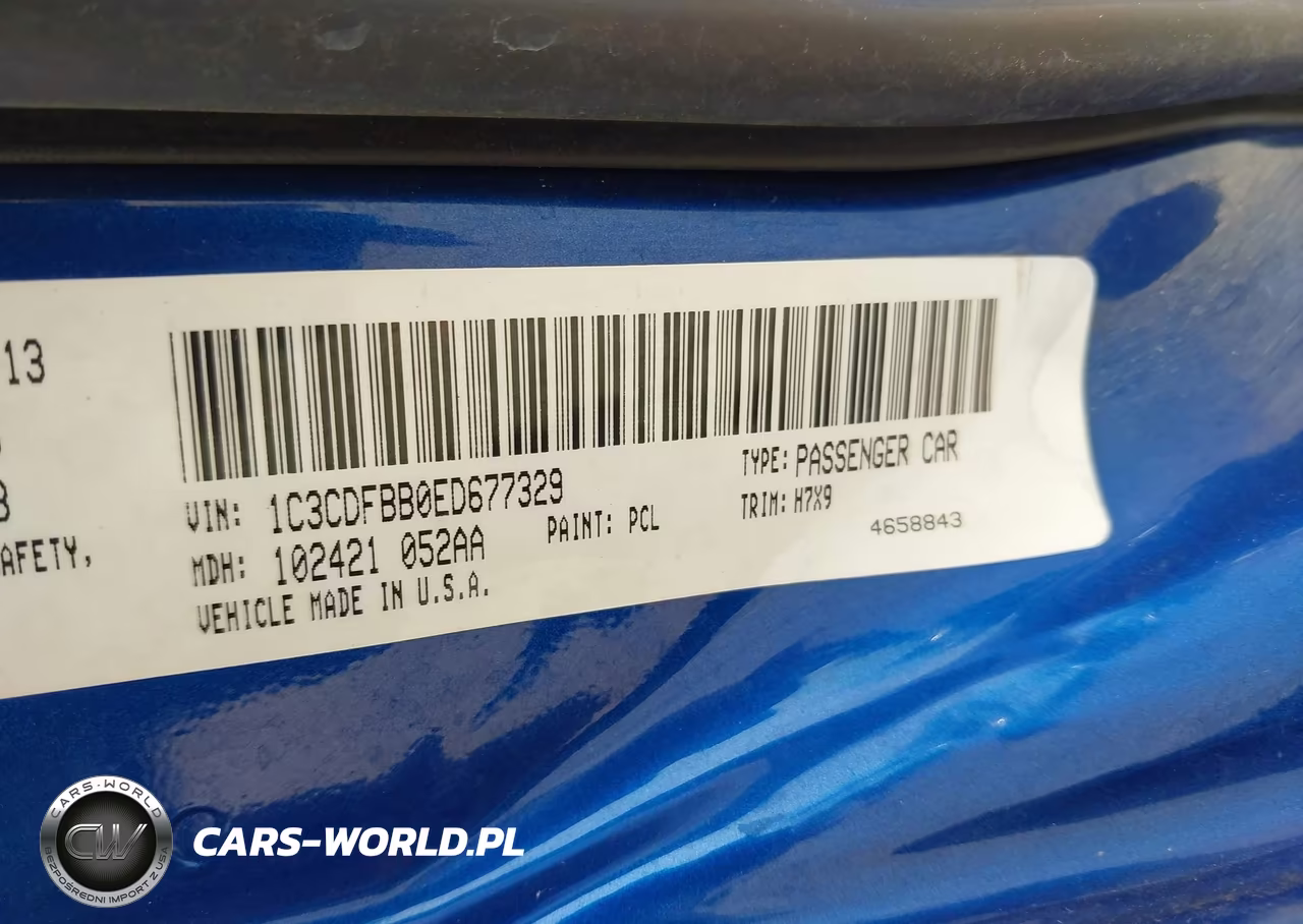 2014 Dodge Dart Sxt VIN:1C3CDFBB0ED677329 - 9