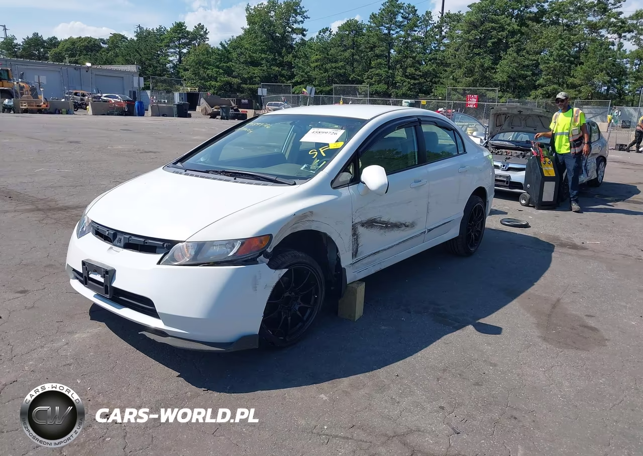 2007 Honda Civic Lx VIN:1HGFA16547L070224 - 2