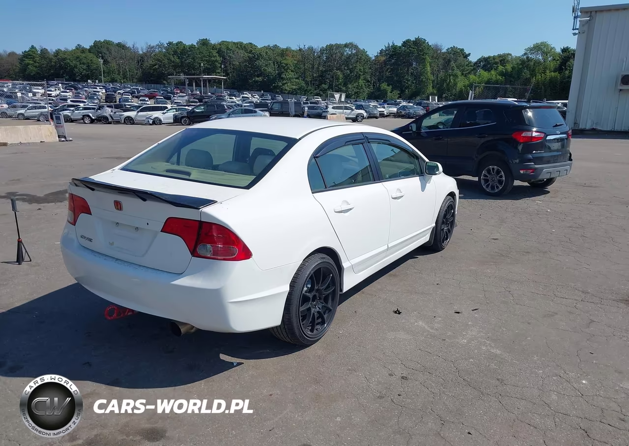 2007 Honda Civic Lx VIN:1HGFA16547L070224 - 4