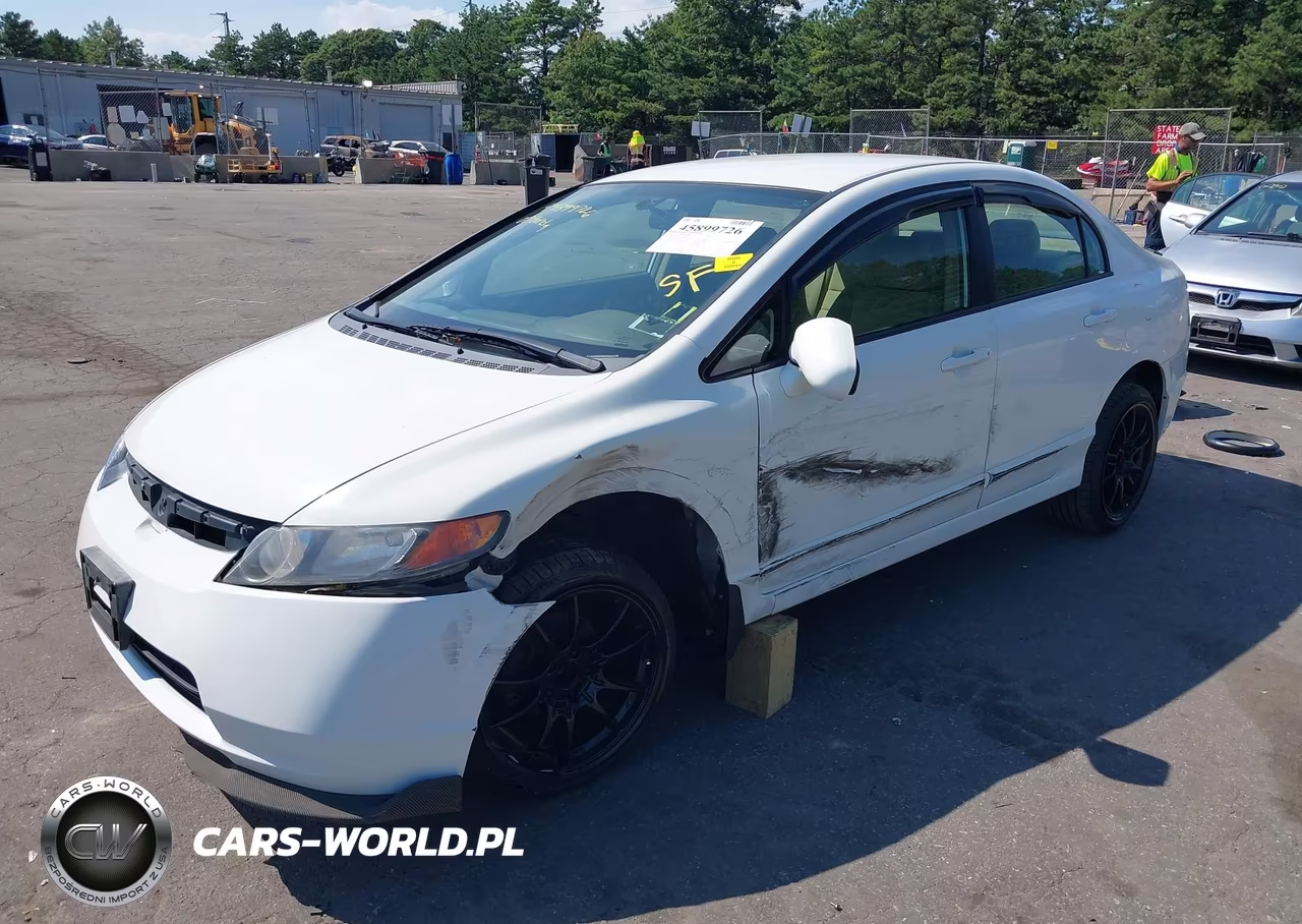 2007 Honda Civic Lx VIN:1HGFA16547L070224 - 6