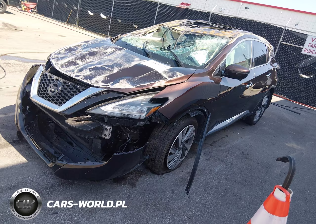 2021 Nissan Murano Sl Fwd VIN:5N1AZ2CJ3MC116934 - 2