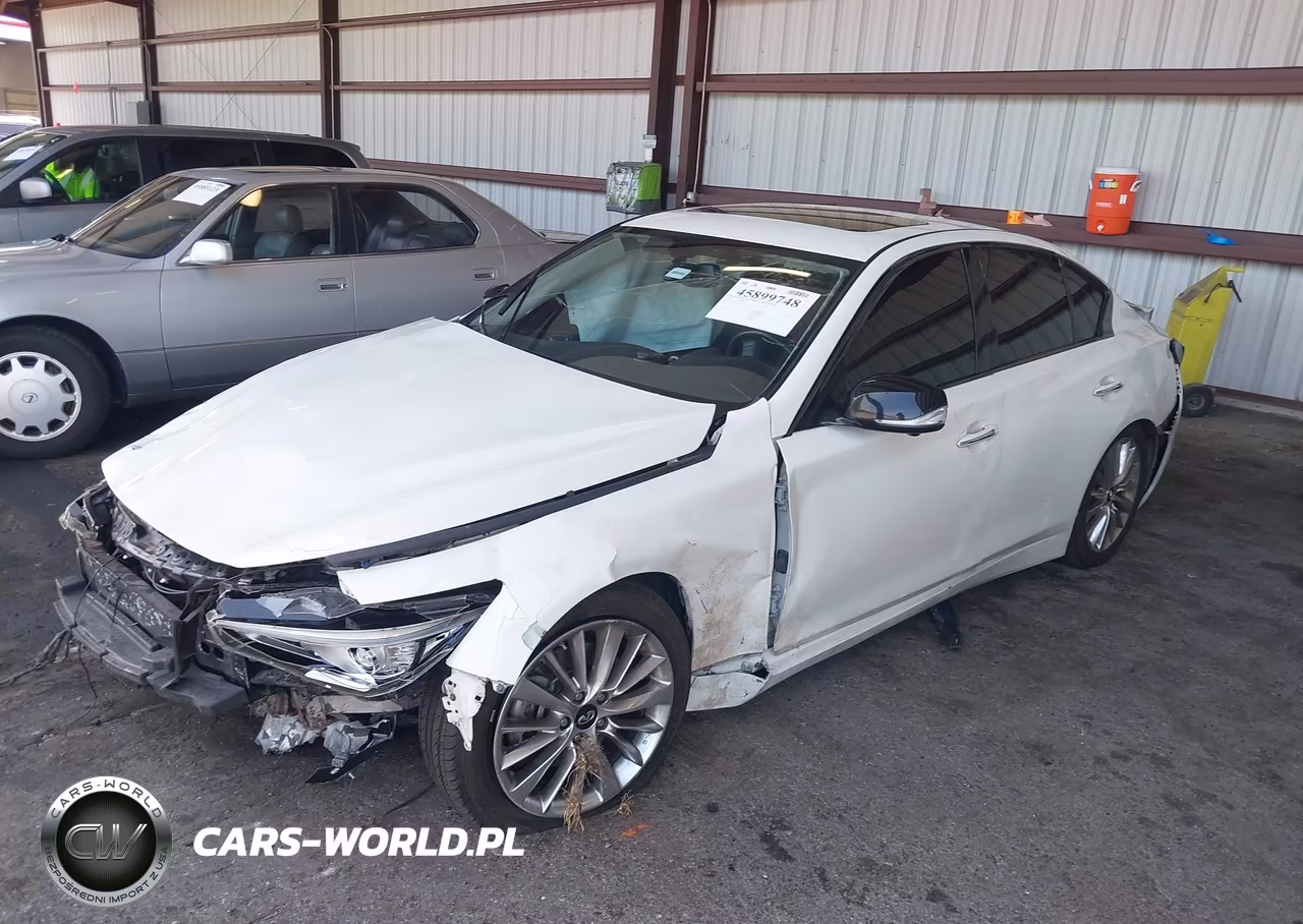 2021 Infiniti Q50 Luxe VIN:JN1EV7BP1MM704140 - 2