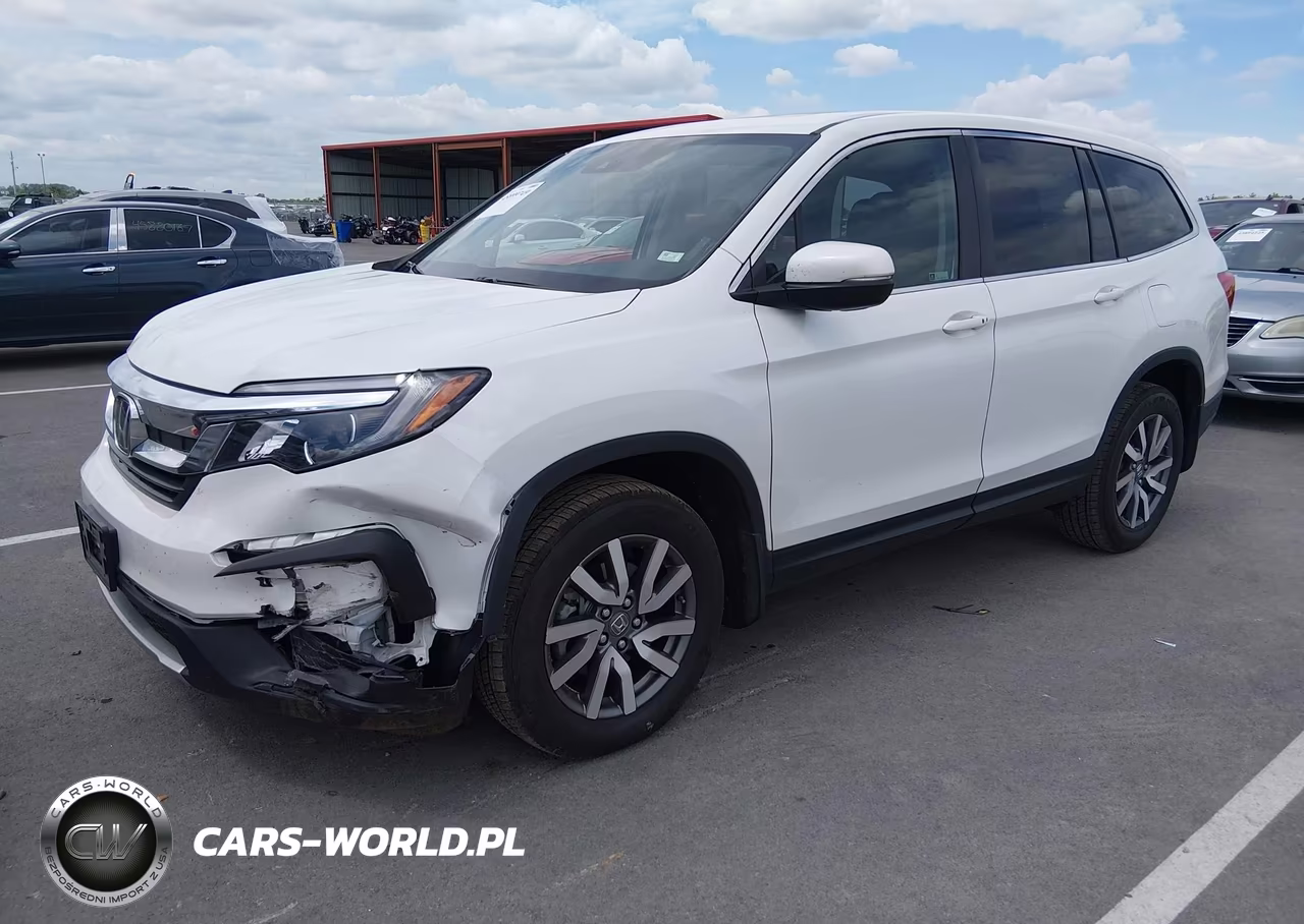 2022 Honda Pilot Awd Ex-L VIN:5FNYF6H55NB021682 - 2