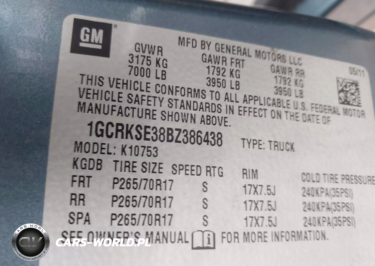 2011 Chevrolet Silverado 1500 Lt VIN:1GCRKSE38BZ386438 - 9