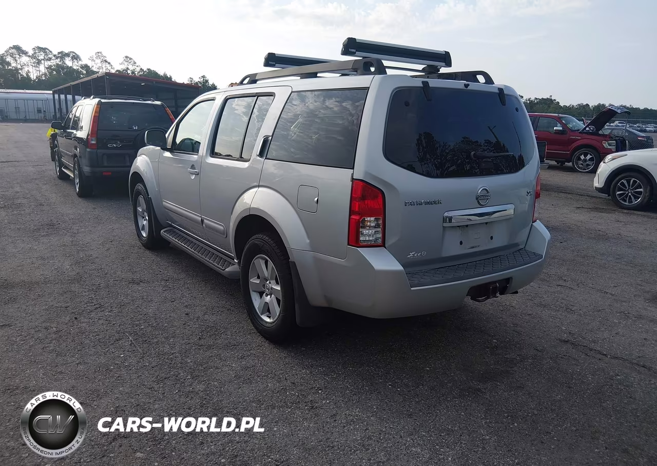 2008 Nissan Pathfinder Se VIN:5N1AR18B28C609487 - 3